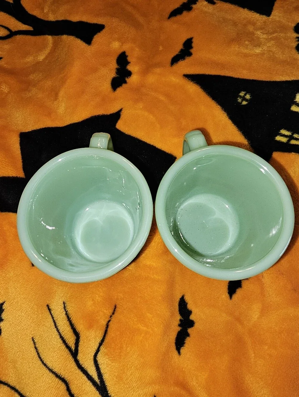 Fire King Jadeite 8oz Coffee Cups (2)